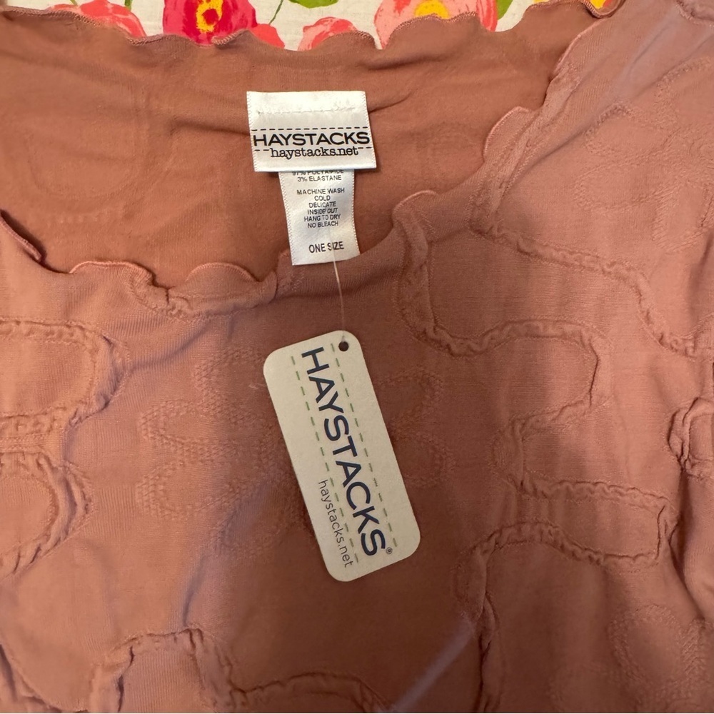 NWT haystacks women’s one size shirt - Picture 3 of 4